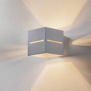 SOLLUX LIGHTING Wandleuchte Top oben/unten, graues Gehäuse - Wandleuchte SOLLUX LIGHTING Wandleuchte Top oben/unten, graues Gehäuse - Wandleuchte