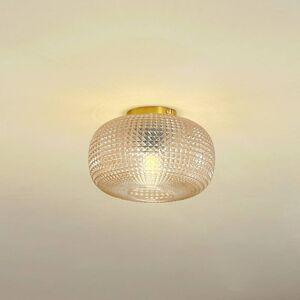 Lindby Hildur Weiße Glas Deckenlampe - Deckenleuchte Lindby Hildur Weiße Glas Deckenlampe - Deckenleuchte