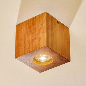 Euluna Deckenleuchte - Würfelförmige Holzlampe - 40W GU10 Euluna Deckenleuchte - Würfelförmige Holzlampe - 40W GU10