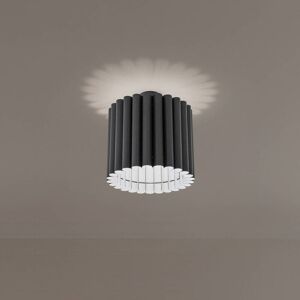 Deckenlampe Aria Duolla, dimmbar, schwarz, für Wohn- / Esszimmer, Textil / Stoff / Seide, Deckenlampe Deckenlampe Aria Duolla, dimmbar, schwarz, für Wohn- / Esszimmer, Textil / Stoff / Seide, Deckenlampe