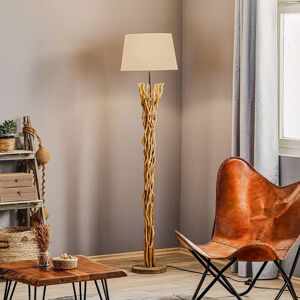 Stehlampe Agar ONLI, creme / amber, für Wohn- / Esszimmer, Textil / Stoff / Seide, Stehlampe Stehlampe Agar ONLI, creme / amber, für Wohn- / Esszimmer, Textil / Stoff / Seide, Stehlampe