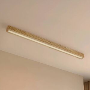 Deckenlampe Emara Lucande, dimmbar, Holz hell, für Wohn- / Esszimmer, Holz, Design, Deckenlampe Deckenlampe Emara Lucande, dimmbar, Holz hell, für Wohn- / Esszimmer, Holz, Design, Deckenlampe