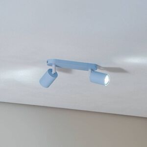 Deckenstrahler Livia, hellblau, 35 cm, 2-flg., Metall, GU10 Livia TK Lighting, dimmbar, blau, für Kinderzimmer, Metall, Strahler Deckenstrahler Livia, hellblau, 35 cm, 2-flg., Metall, GU10 Livia TK Lighting, dimmbar, blau, für Kinderzimmer, Metall, Strahler