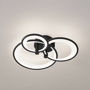 LED Deckenlampe Sorma Lindby, dimmbar, schwarz, für Wohn- / Esszimmer, Metall, Modern, LED Deckenleuchte LED Deckenlampe Sorma Lindby, dimmbar, schwarz, für Wohn- / Esszimmer, Metall, Modern, LED Deckenleuchte