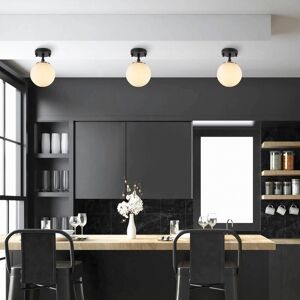 Deckenlampe Atmaca Opviq, dimmbar, schwarz, für Wohn- / Esszimmer, Glas, Deckenlampe Deckenlampe Atmaca Opviq, dimmbar, schwarz, für Wohn- / Esszimmer, Glas, Deckenlampe