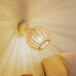 Argon - Paz - Weiße kugelförmige Schirm - Weißes Blech - Wandlampe Argon - Paz - Weiße kugelförmige Schirm - Weißes Blech - Wandlampe