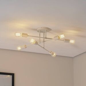 Deckenlampe Cambridge HELAM, dimmbar, creme / amber, für Wohn- / Esszimmer, Metall, Deckenlampe Deckenlampe Cambridge HELAM, dimmbar, creme / amber, für Wohn- / Esszimmer, Metall, Deckenlampe