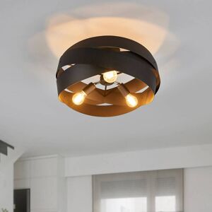 Deckenlampe Tornado Domiluce, dimmbar, schwarz, für Wohn- / Esszimmer, Metall, Modern, Deckenlampe Deckenlampe Tornado Domiluce, dimmbar, schwarz, für Wohn- / Esszimmer, Metall, Modern, Deckenlampe