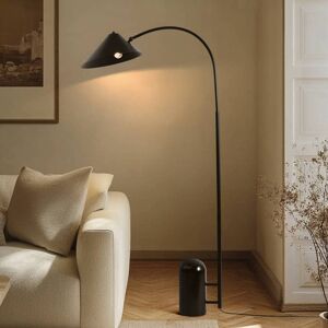 Stehlampe Alviero Lucande, schwarz, für Wohn- / Esszimmer, Metall, Vintage, Stehlampe Stehlampe Alviero Lucande, schwarz, für Wohn- / Esszimmer, Metall, Vintage, Stehlampe