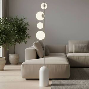 Stehlampe Etno LP4 EMIBIG LIGHTING, weiß / opal, für Wohn- / Esszimmer, Glas, Modern, Stehlampe Stehlampe Etno LP4 EMIBIG LIGHTING, weiß / opal, für Wohn- / Esszimmer, Glas, Modern, Stehlampe