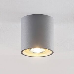 Lindby Parvin Moderne Grau Aluminium Deckenleuchte - Deckenlampe Lindby Parvin Moderne Grau Aluminium Deckenleuchte - Deckenlampe