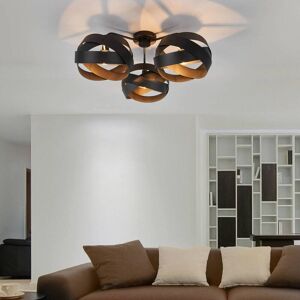 Deckenlampe Tornado Euluna, dimmbar, schwarz, für Wohn- / Esszimmer, Metall, Modern, Deckenlampe Deckenlampe Tornado Euluna, dimmbar, schwarz, für Wohn- / Esszimmer, Metall, Modern, Deckenlampe