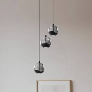 Glas Hängelampe Hayley Lucande, klar / transparent, für Wohn- / Esszimmer, Glas, Modern, Pendelleuchte Glas Hängelampe Hayley Lucande, klar / transparent, für Wohn- / Esszimmer, Glas, Modern, Pendelleuchte