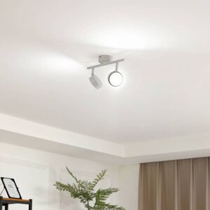 Lindby Deckenleuchte Jyla, 2-flammig, weiß matt Jyla Lindby, dimmbar, weiß / opal, für Arbeitszimmer / Büro, Metall, Modern, Strahler Lindby Deckenleuchte Jyla, 2-flammig, weiß matt Jyla Lindby, dimmbar, weiß / opal, für Arbeitszimmer / Büro, Metall, Modern, Strahler