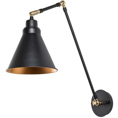 Wandlampe Berceste 7956 Opviq, dimmbar, schwarz, für Wohn- / Esszimmer, Metall, Wandleuchte, Wandlampe Innen Wandlampe Berceste 7956 Opviq, dimmbar, schwarz, für Wohn- / Esszimmer, Metall, Wandleuchte, Wandlampe Innen