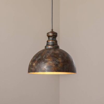 Hängelampe Saglam Opviq, dimmbar, bronze / altmessing, für Wohn- / Esszimmer, Metall, Vintage, Pendelleuchte Hängelampe Saglam Opviq, dimmbar, bronze / altmessing, für Wohn- / Esszimmer, Metall, Vintage, Pendelleuchte