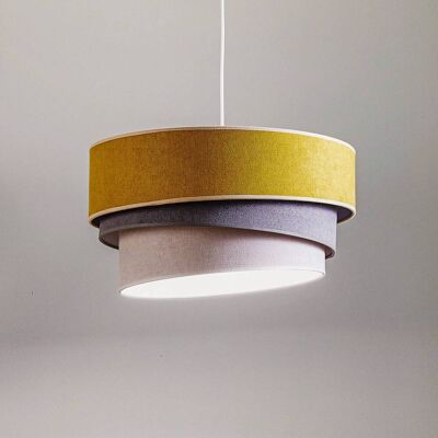 Euluna Pastell Trio Gelb Grau Hellgrau Pendelleuchte - Pendant Light Euluna Pastell Trio Gelb Grau Hellgrau Pendelleuchte - Pendant Light
