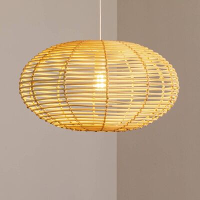 Euluna Holz Hängelampe RATTAN Nowodvorski Lighting, dimmbar, Holz hell, für Wohn- / Esszimmer, Holz, Pendelleuchte Euluna Holz Hängelampe RATTAN Nowodvorski Lighting, dimmbar, Holz hell, für Wohn- / Esszimmer, Holz, Pendelleuchte