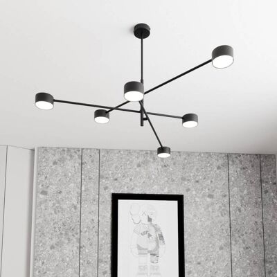Hängelampe Natsu EMIBIG LIGHTING, dimmbar, schwarz, für Wohn- / Esszimmer, Metall, Modern, Pendelleuchte Hängelampe Natsu EMIBIG LIGHTING, dimmbar, schwarz, für Wohn- / Esszimmer, Metall, Modern, Pendelleuchte