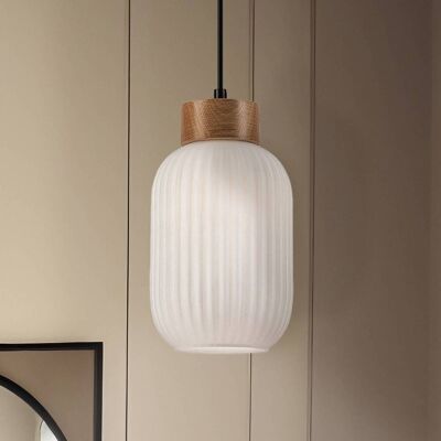 Glas Hängelampe Harmony Lamkur, dimmbar, weiß / opal, für Wohn- / Esszimmer, Glas, Skandinavisch, Pendelleuchte Glas Hängelampe Harmony Lamkur, dimmbar, weiß / opal, für Wohn- / Esszimmer, Glas, Skandinavisch, Pendelleuchte