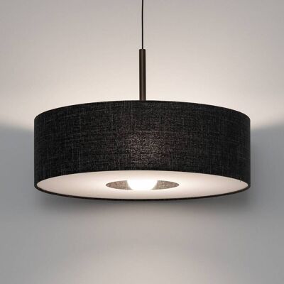 Euluna Hängelampe Amarela L Nowodvorski Lighting, dimmbar, schwarz, für Wohn- / Esszimmer, Textil / Stoff / Seide, Modern, Pendelleuchte Euluna Hängelampe Amarela L Nowodvorski Lighting, dimmbar, schwarz, für Wohn- / Esszimmer, Textil / Stoff / Seide, Modern, Pendelleuchte