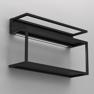 Wandlampe Shelf Luminex, schwarz, für Wohn- / Esszimmer, Metall, Modern, LED Wandleuchte, Wandlampe Innen Wandlampe Shelf Luminex, schwarz, für Wohn- / Esszimmer, Metall, Modern, LED Wandleuchte, Wandlampe Innen