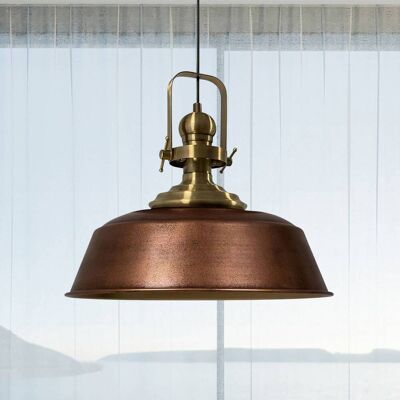 Hängelampe Marei ROYALTECH, dimmbar, kupfer, für Wohn- / Esszimmer, Metall, Vintage, Pendelleuchte Hängelampe Marei ROYALTECH, dimmbar, kupfer, für Wohn- / Esszimmer, Metall, Vintage, Pendelleuchte