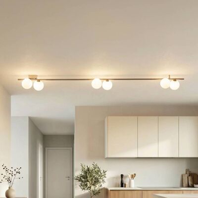 Deckenlampe Imelo TK Lighting, dimmbar, braun / rost, für Schlafzimmer, Glas, Deckenlampe Deckenlampe Imelo TK Lighting, dimmbar, braun / rost, für Schlafzimmer, Glas, Deckenlampe