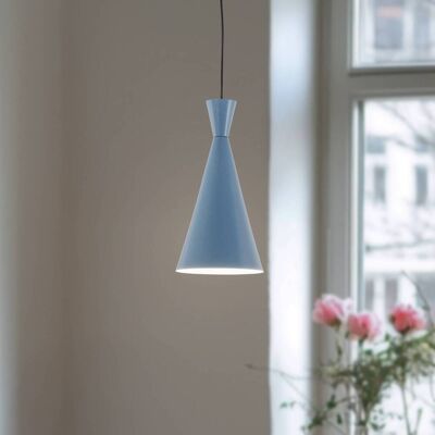 Hängelampe Tom Opviq, dimmbar, blau, für Wohn- / Esszimmer, Metall, Junges Wohnen, Pendelleuchte Hängelampe Tom Opviq, dimmbar, blau, für Wohn- / Esszimmer, Metall, Junges Wohnen, Pendelleuchte