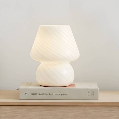Tischlampe Andriana Lindby, weiß / opal, für Wohn- / Esszimmer, Glas, Modern, Tischlampe Tischlampe Andriana Lindby, weiß / opal, für Wohn- / Esszimmer, Glas, Modern, Tischlampe