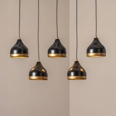 Hängelampe Yildo Opviq, dimmbar, schwarz, für Wohn- / Esszimmer, Metall, Modern, Pendelleuchte Hängelampe Yildo Opviq, dimmbar, schwarz, für Wohn- / Esszimmer, Metall, Modern, Pendelleuchte