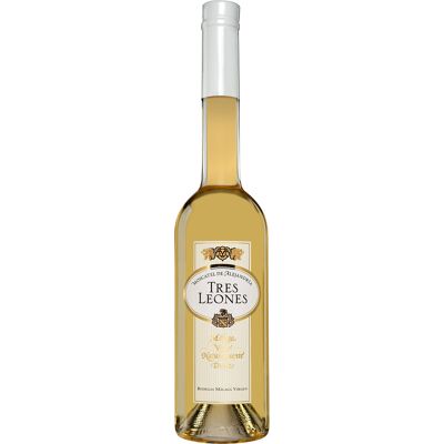 Málaga Virgen Moscatel »Tres Leones« - 0,5 L 13% Vol. Süss aus Spanien Málaga Virgen Moscatel »Tres Leones« - 0,5 L 13% Vol. Süss aus Spanien
