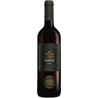 Vietor y Leon Reserva 2020 13% Vol. Rotwein Trocken aus Spanien Vietor y Leon Reserva 2020 13% Vol. Rotwein Trocken aus Spanien