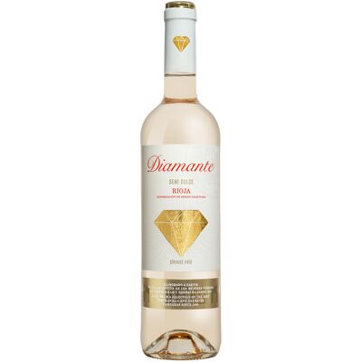 Bodegas Franco Españolas Diamante Rosé Semi-Dulce Rioja - Wein Bodegas Franco Españolas Diamante Rosé Semi-Dulce Rioja - Wein