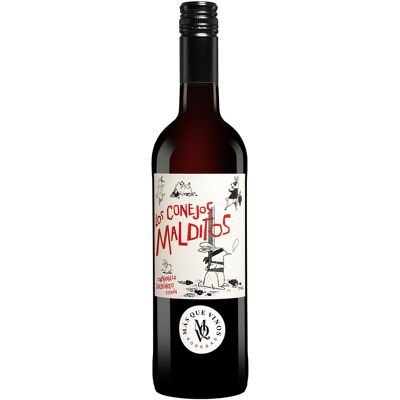 Más que Vinos Los Conejos Malditos Tinto 2025 13% Vol. Rotwein Trocken aus Spanien Más que Vinos Los Conejos Malditos Tinto 2025 13% Vol. Rotwein Trocken aus Spanien