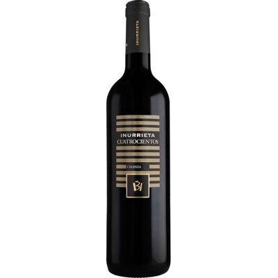 Bodega Inurrieta Cuatrocientos Crianza 2020 - Rotwein - 75CL - 14,5% Vol. Bodega Inurrieta Cuatrocientos Crianza 2020 - Rotwein - 75CL - 14,5% Vol.