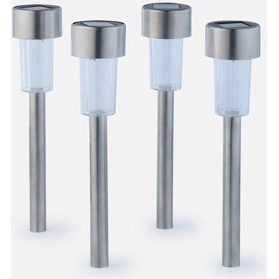 bonprix Solar Dekoleuchte Weg Beleuchtung (4er Pack)silber false bonprix Solar Dekoleuchte Weg Beleuchtung (4er Pack)silber false
