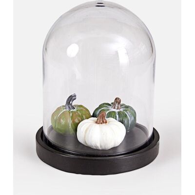 bonprix Deko-Objekt Kürbisse mit Glaskuppelgrün false bonprix Deko-Objekt Kürbisse mit Glaskuppelgrün false