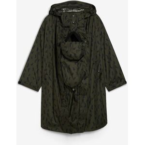 bonprix 3-in-1 wetterfestes Umstands-Regencape mit Trageeinsatz mit Beutelgrün 3Damen bonprix 3-in-1 wetterfestes Umstands-Regencape mit Trageeinsatz mit Beutelgrün 3Damen