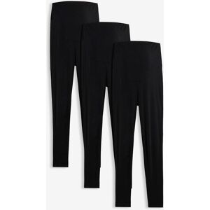 bonprix Umstandsleggings aus Bio-Baumwolle (3er Pack)schwarz 36Damen bonprix Umstandsleggings aus Bio-Baumwolle (3er Pack)schwarz 36Damen