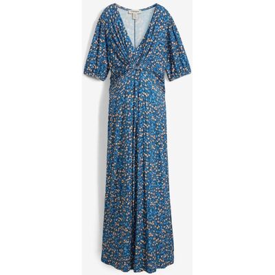 bonprix Maxi-Umstands- und Stillkleid aus Jerseyblau 32Damen bonprix Maxi-Umstands- und Stillkleid aus Jerseyblau 32Damen