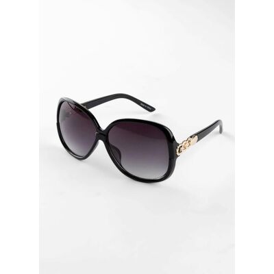 bonprix Sonnenbrille mit dekorativen Elementenschwarz 0Damen bonprix Sonnenbrille mit dekorativen Elementenschwarz 0Damen