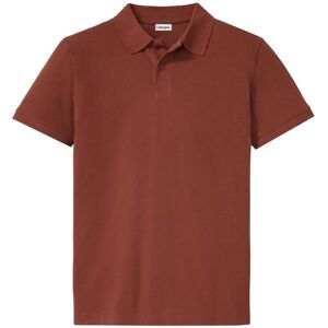 bonprix Piqué-Poloshirt aus reiner Bio-Baumwollebraun 52Herren bonprix Piqué-Poloshirt aus reiner Bio-Baumwollebraun 52Herren