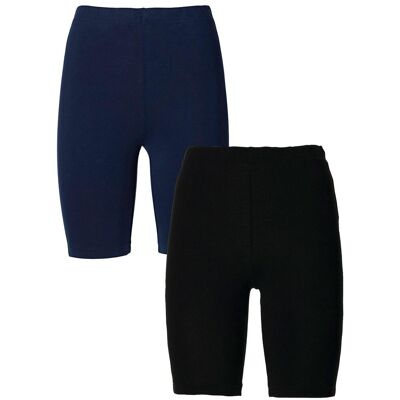 bonprix Radlerhose (2er-Pack)blau 40Damen bonprix Radlerhose (2er-Pack)blau 40Damen