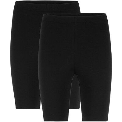 bonprix Radlerhose (2er-Pack)schwarz 44Damen bonprix Radlerhose (2er-Pack)schwarz 44Damen