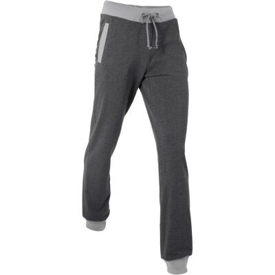 bonprix Jogginghose mit Kontrastbündchenschwarz 48Damen bonprix Jogginghose mit Kontrastbündchenschwarz 48Damen