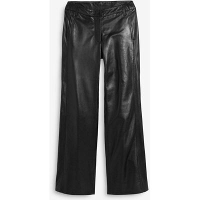bonprix Lammnappa-Marlenehoseschwarz 54Damen bonprix Lammnappa-Marlenehoseschwarz 54Damen