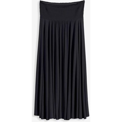 bonprix Jersey-Rock aus fließender Viskoseschwarz 52Damen bonprix Jersey-Rock aus fließender Viskoseschwarz 52Damen