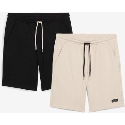 bonprix Sweat-Bermuda (2er Pack)grau 56Herren bonprix Sweat-Bermuda (2er Pack)grau 56Herren