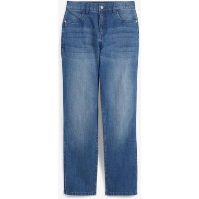 bonprix Loose-Fit Stretch-Jeans mit verstellbarem Bund, Straightblau 134Knaben bonprix Loose-Fit Stretch-Jeans mit verstellbarem Bund, Straightblau 134Knaben